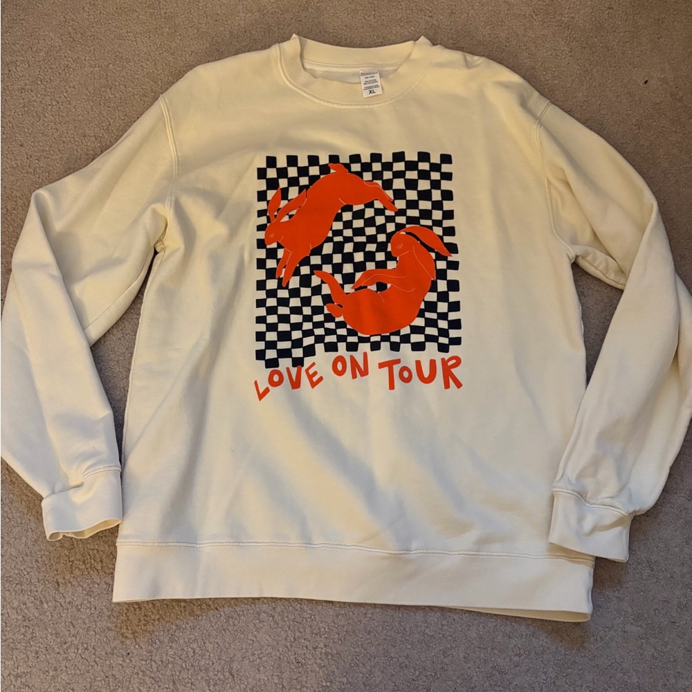 Harry styles love on tour crewneck